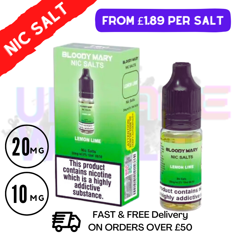 Lemon Lime Bloody Mary 10ML Nic Salt