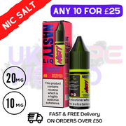 Shop Strawberry Raspberry NastyLiq 10ML Nic Salt eLiquid - UK Vape World