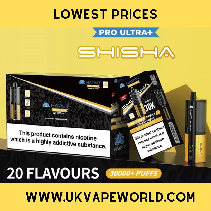 Key Features Of Hayati Shisha 30K Kits - UK Vape World