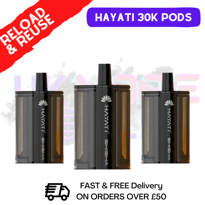 Shop Hayati 30K Shisha Replacement Pods Pro Ultra Plus - Refil - UK Vape World