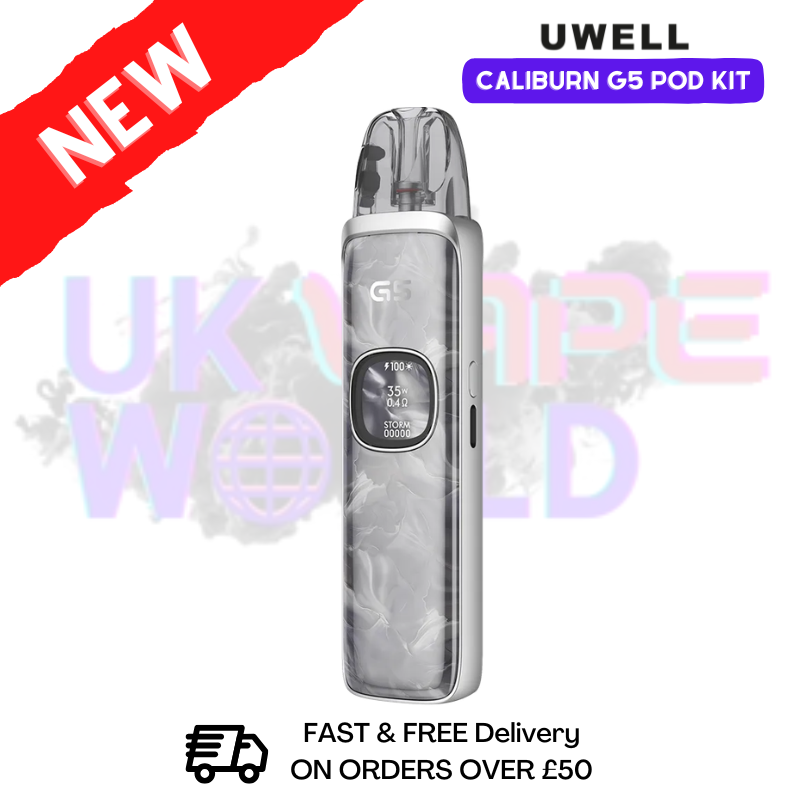 Silver Marble Uwell Caliburn G5 Pod Kit - ukvapeworld