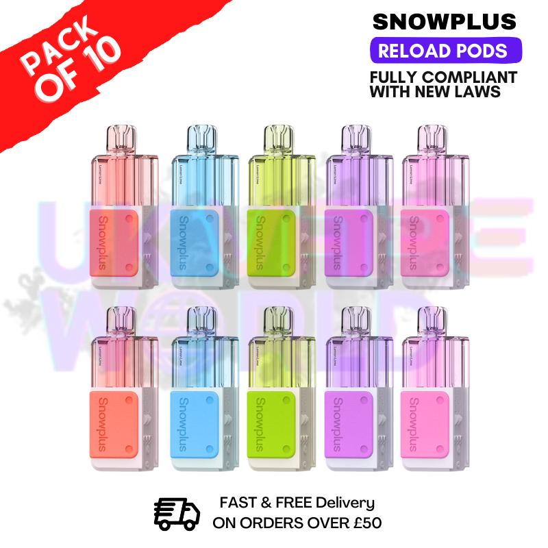 SnowPlus Swift Replacement Pods Box Of 10