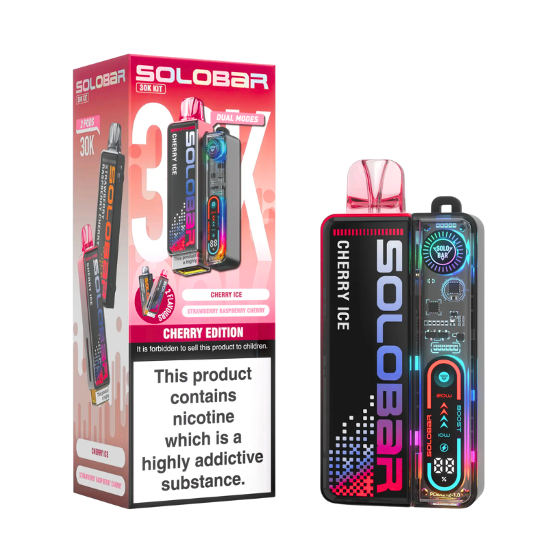 Solo Bar 30K Prefilled 30000 Puff Pod Kit - 2 For £18