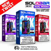 Shop Solo Bar 30K Prefilled 30000 Puff Pod Kit - 2 For £18 - UK Vape World