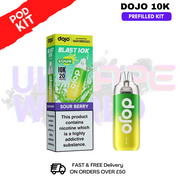 Sour Berry Dojo Blast 10K Puff Prefilled Kit - ukvapeworld