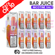 Shop Strawberry Banana Bar Juice 5000 Nic Salt | Box of 10 | ONLY £15.99 - UK Vape World
