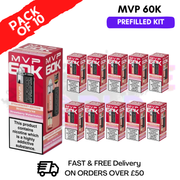Strawberry Edition MVP 60K Kit Box Of 10 - ukvapeworld