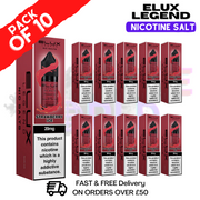 Strawberry ICE Elux Legend Nic Salt BOX OF 10