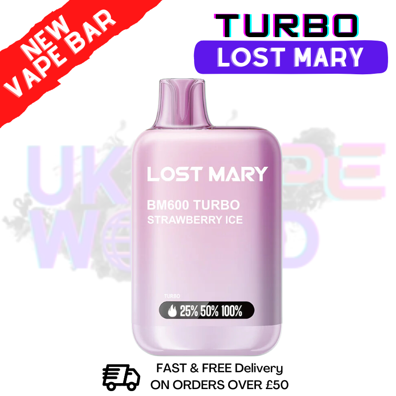lost mary strawberry ice vape Strawberry Ice Lost Mary Vape main image 1