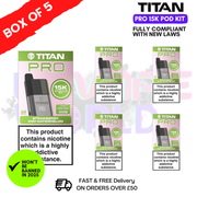 Strawberry Kiwi Watermelon Titan Pro 15K Pod Kit Box of 5 - ukvapeworld