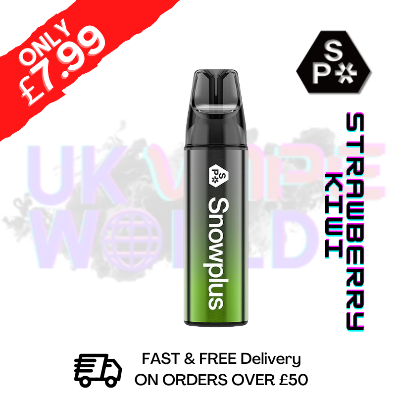 Strawberry Kiwi Snow Plus Bar 5000 Pro Vape Disposable Kit