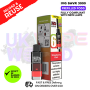 Strawberry Kiwi IVG 3K Replacement Pod