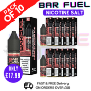 Shop Strawberry Peach Plum ICE Bar Fuel Nic Salt BOX OF 10 - UK Vape World