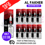 Shop Strawberry Punch Al Fakher 5000+ Nic Salt BOX OF 10 - UK Vape World