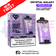 shop Strawberry Raspberry Cherry Ice Crystal Galaxy 30K Focus 2 Puff Kit - ukvapeworld