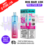 Strawberry Raspberry Cherry Ice Big Bar 15K Prefilled Pod Kit - £7.89 - ukvapeworld