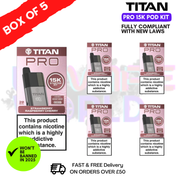 Strawberry Raspberry Cherry Titan Pro 15K Pod Kit Box of 5 - ukvapeworld