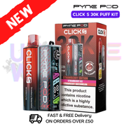Strawberry Edition Pyne Pod Click S 30K Puff Kit - UKVAPEWORLD