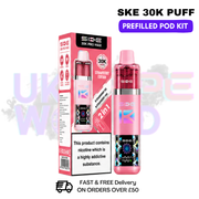 Strawberry Edition SKE 30K Prefilled Kit - Any 2 For £20 - UK Vapeworld
