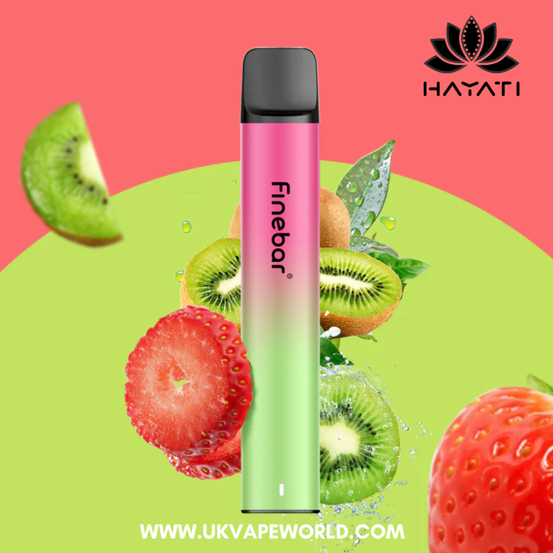 Strawberry Kiwi Hayati Finebar Prefilled Pod Kit - 5 For £15