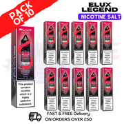 Shop Strawberry Raspberry Cherry Elux Legend Nic Salt BOX OF 10 - UK Vape World