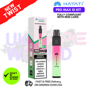 Straw Rasp Cherry Ice Hayati S1 Pro Max Kit - £3.99 - UK Vapeworld