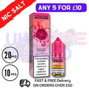 Shop Strawberry Raspberry - Firerose 5000 Nic Salt E-Liquids - UK Vape World