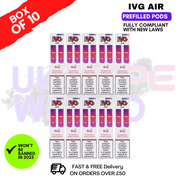 Shop Strawberry Watermelon IVG AIR Prefilled Pod Box Of 10 - UK Vape World
