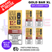 Summer Berries Gold Bar XL REFIL Pods Box Of 5 - ukvapeworld
