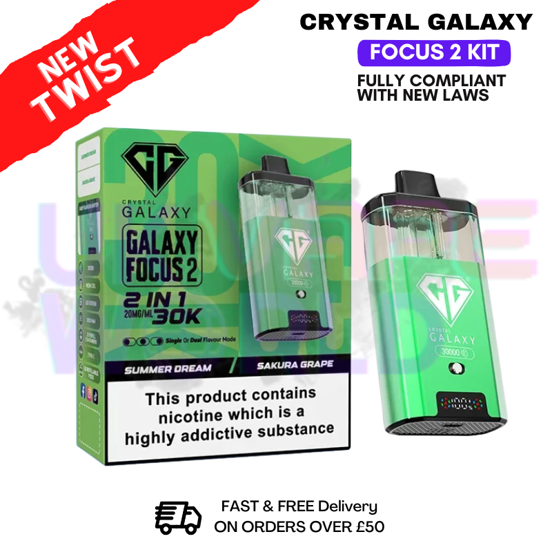 shop Summer Dream Crystal Galaxy 30K Focus 2 Puff Kit - ukvapeworld