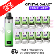 Summer Dream Crystal Galaxy Focus 6K Kits Box Of 10 - ukvapeworld