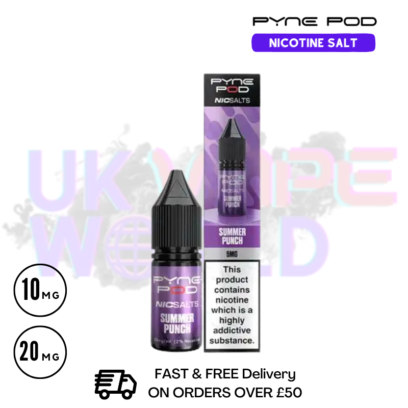 Pyne Pod Summer Punch Nic Salt - Only £1.99 (PC) - ukvapeworld