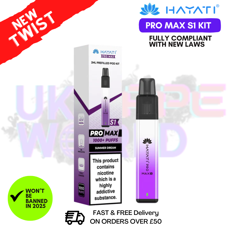 Summer Dream Hayati S1 Pro Max Kit - £3.99 - UK Vapeworld