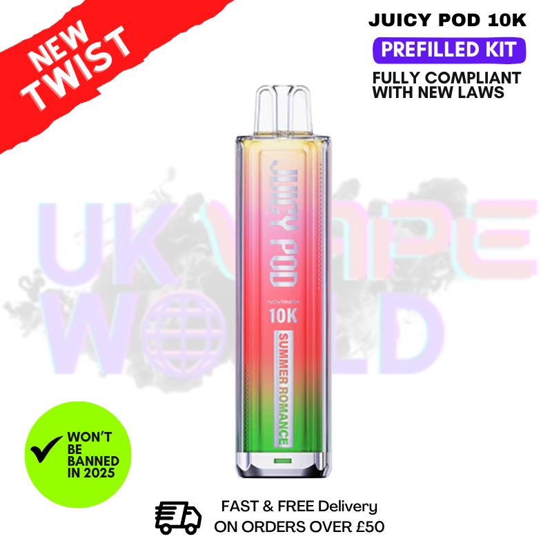 Shop Summer Romance Juicy Pod 10K NovaMax Pod Kit - £8.99 - UK Vape World