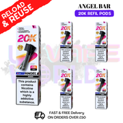 Sunset Edition Angel Bar 20K REPLACEMENT PODS Box Of 5 - UK Vapeworld