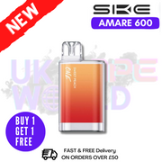 Shop SKE Amare Crystal One Sweet Peach Disposable - UK Vape World