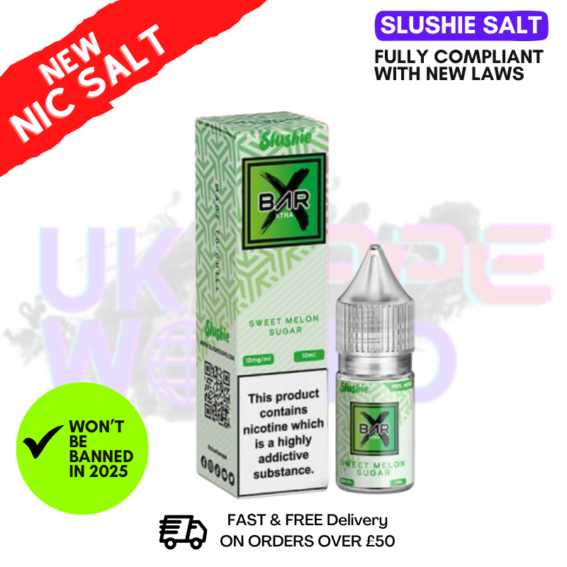 Shop Slushie Salts Xtra Sweet Melon Sugar E Liquid - ANY 5 FOR £10 