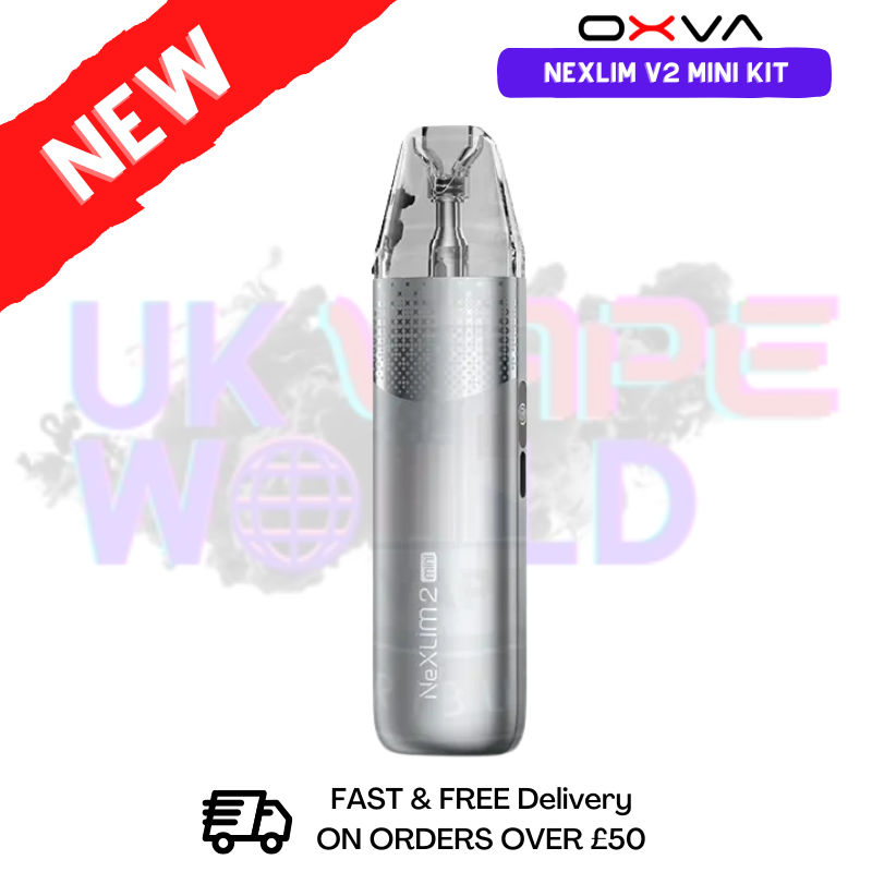Titanium Gray OXVA Nexlim V2 Mini Pod Kit - ukvapeworld