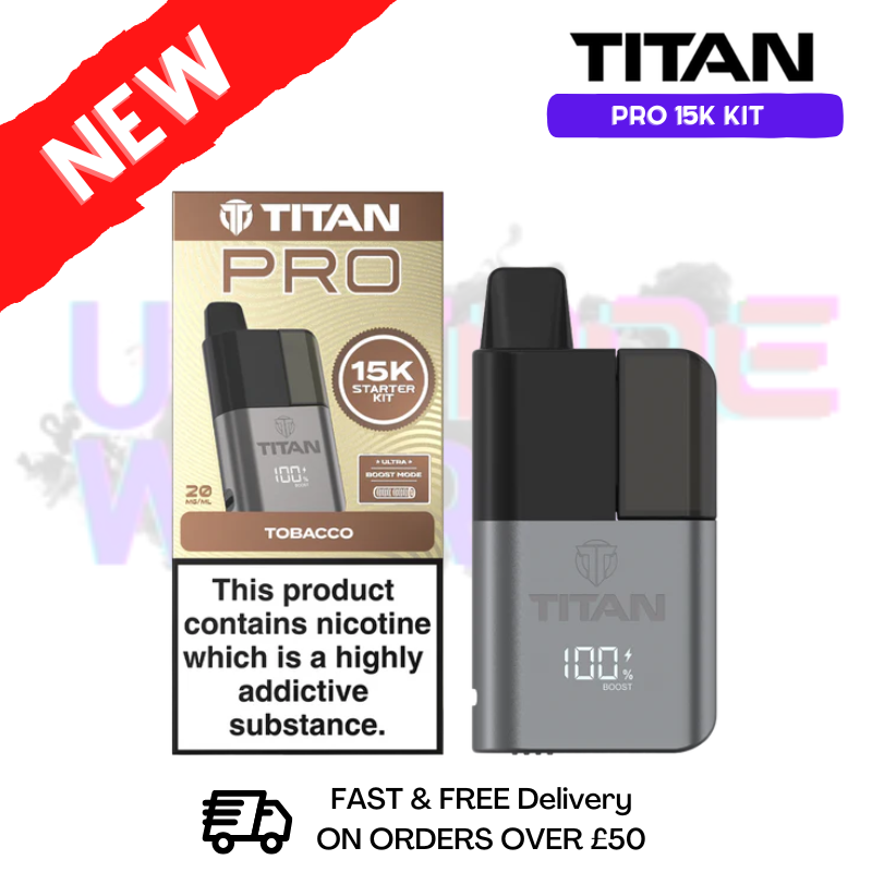 Tobacco Titan Pro 15K Pod Kit