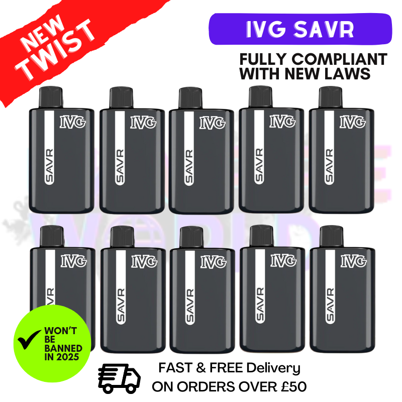 Tobacco IVG Savr 3K Puff Box Of 10