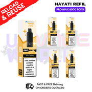 shop Triple Mango Hayati ProMax 6K Replacement Pods Box Of 5 - ukvapeworld