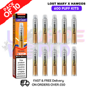 Triple Mango Lost Mary Crystal Pro 600 KITS Box Of 10 - ukvapeworld