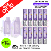 Triple Berry Ice Lost Mary 600 Puff Replacement Pods Box Of 10 - ukvapeworld