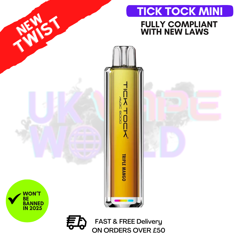 Triple Mango Tick Tock Mini 2000 Puff Kit