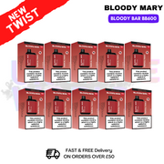 Tropical Punch Bloody Bar BB600 Puff Kits Box Of 10 - ukvapeworld