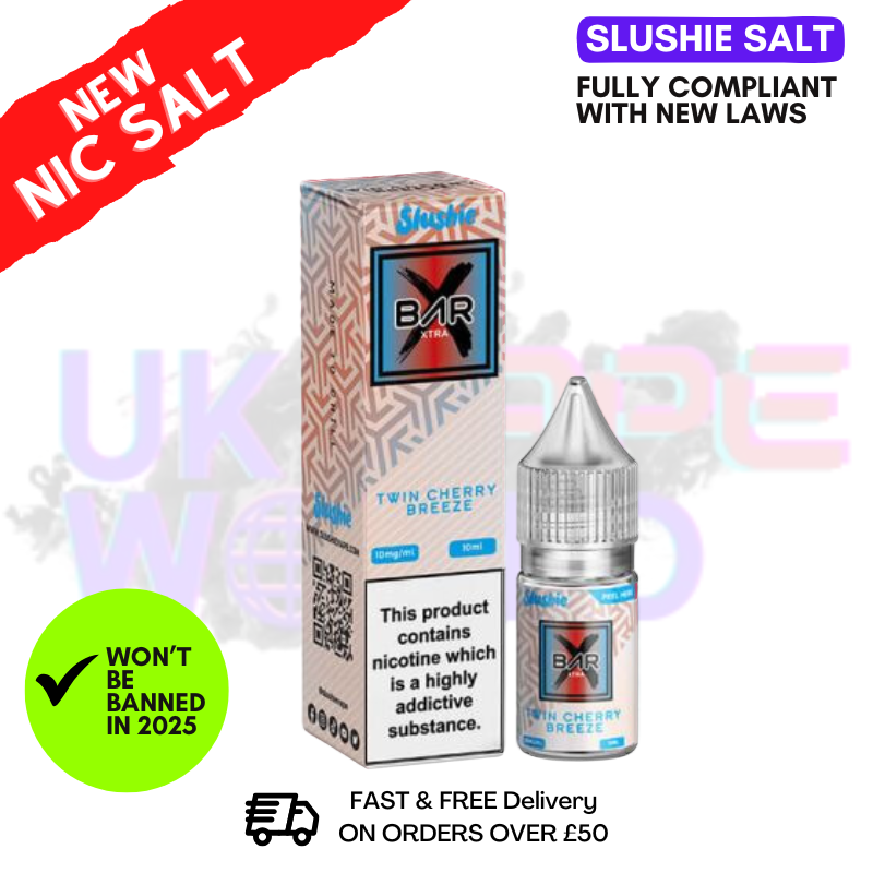 Slushie Salts Xtra Twin Cherry Breeze E Liquid