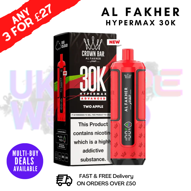 Two Apple Al Fakher 30K HyperMax Pod Kit - ukvapeworld