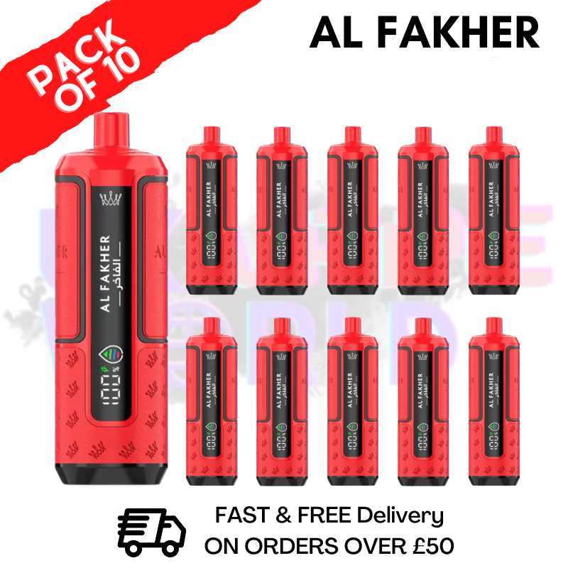 Two Apple AL Fakher 50K Kits Box Of 10  - ukvapeworld