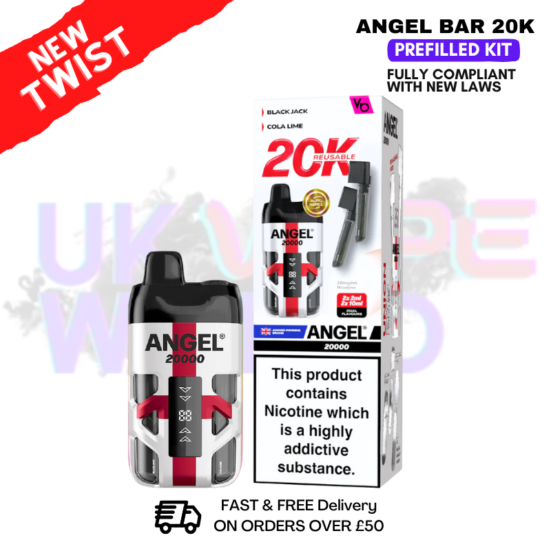 summer dream vape flavour Yellow Edition Vapes Bars Angel 20K Refill Pack main image 0
