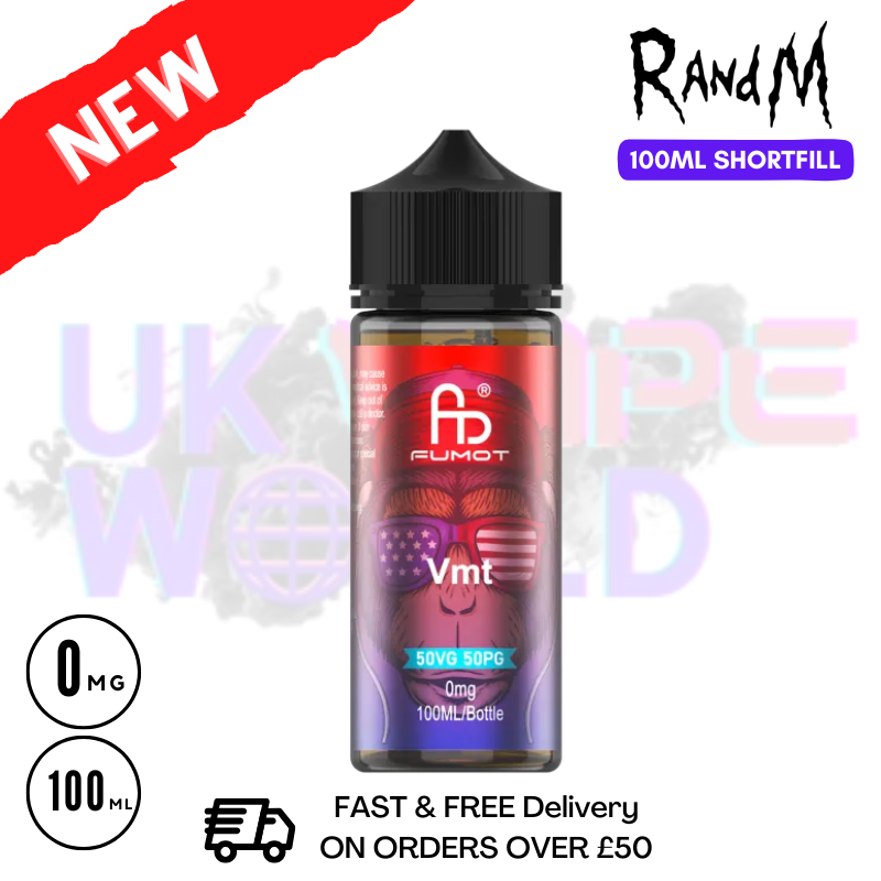 VMT RandM 100ML Fumot Shortfill Eliquid - UK Vapeworld